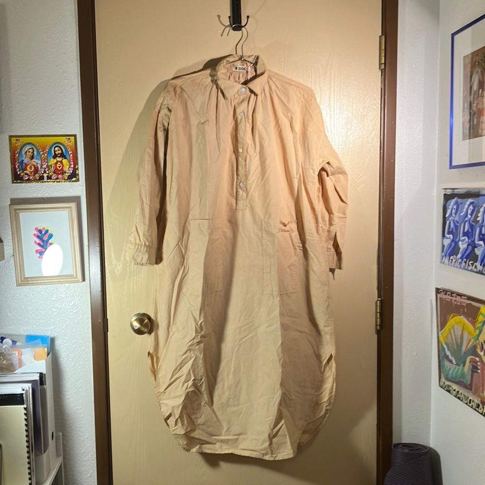 B Sides Shirt Dress
